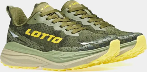 Кроссовки Lotto MOONRUN 600 IV оливково-желтые 223787/EJK