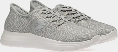 Кроссовки женские Lotto CIELO 1 SLIP&GO AMF W серые 222909/8YJ