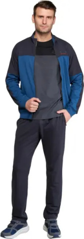 Спортивный костюм Lotto SUIT STRATOS темно-серо-синий 222283/D7M