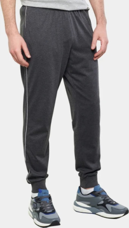 Спортивные штаны Lotto MSC PANT CUFF II MEL темно-серые 218927/9Y7