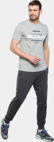 Спортивные штаны Lotto MSC PANT CUFF II MEL темно-серые 218927/9Y7