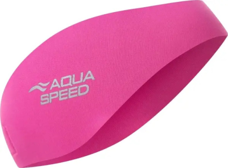 Повязка для плавания детская Aqua Speed NEOPREN EARBAND JR розовая 178-03