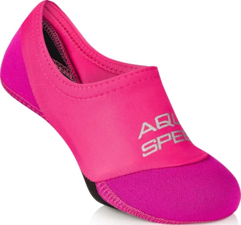 Шкарпетки для басейну Aqua Speed NEO SOCKS рожево-бузкові 177-33