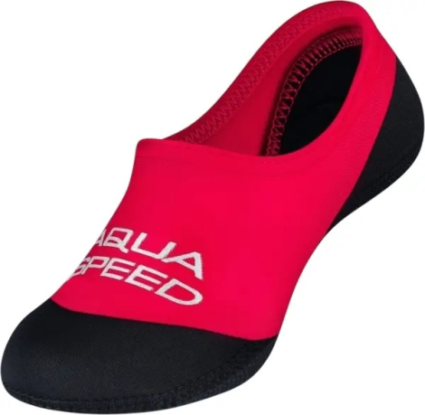 Носки для бассейна Aqua Speed NEO SOCKS красно-черные 177-31