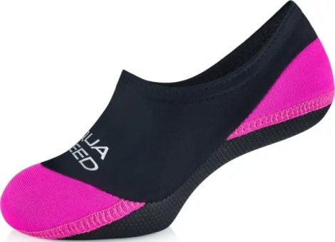 Шкарпетки для басейну Aqua Speed NEO SOCKS чорно-рожеві 177-19