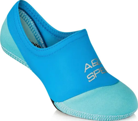 Носки для бассейна Aqua Speed NEO SOCKS голубо-бирюзовые 177-02