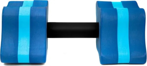 Гантели для аквафитнеса Aqua Speed AQUAFITNESS DUMBELLS сине-голубые 167