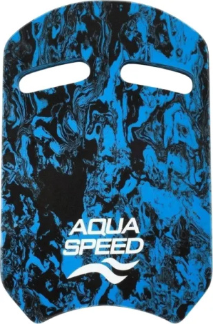 Доска для плавания Aqua Speed SWIRL UNIVERSAL сине-черная 162-10