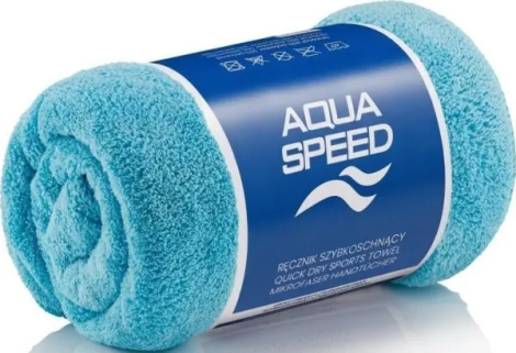 Полотенце Aqua Speed DRY CORAL голубое 50x100 см 157-02