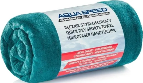 Полотенце Aqua Speed DRY SOFT темно-бирюзовое 70x140 см 156-11