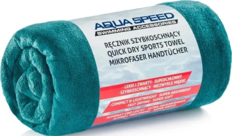 Полотенце Aqua Speed DRY SOFT темно-бирюзовое 50x100 см 156-11
