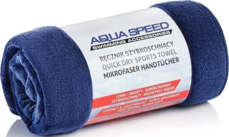 Полотенце Aqua Speed DRY SOFT темно-синее 70x140 см 156-10