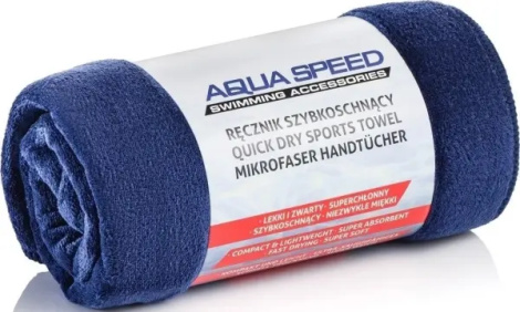 Полотенце Aqua Speed DRY SOFT темно-синее 50x100 см 156-10