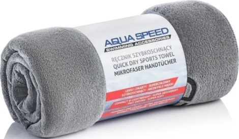 Полотенце Aqua Speed DRY SOFT серое 70x140 см 156-03