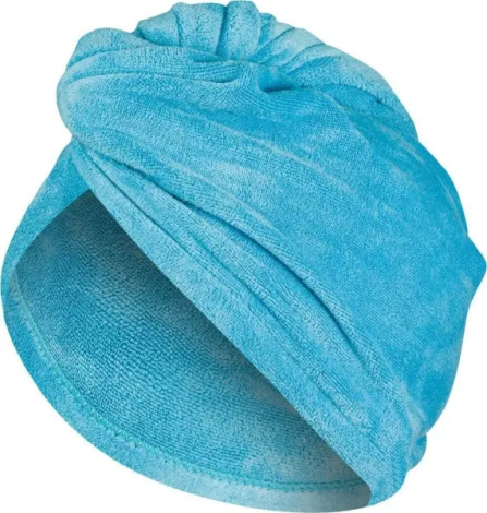 Полотенце для волос Aqua Speed HEAD TOWEL голубое 146-02
