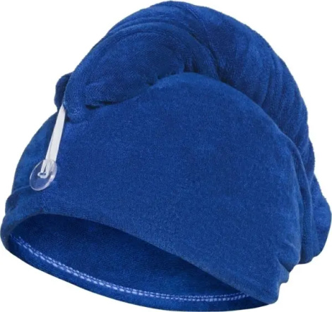 Полотенце для волос Aqua Speed HEAD TOWEL темно-синее 146-01