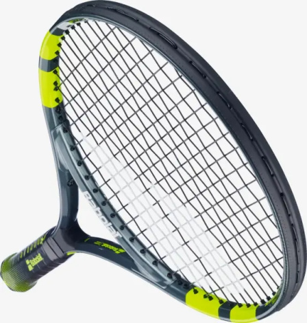 Ракетка для тенниса детская Babolat CARLITOS JR 26 CV темно-серо-лаймовая 140525-100