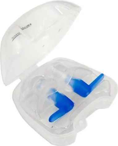 Беруші Aqua Speed COMFORT EAR PLUGS прозоро-сині 138