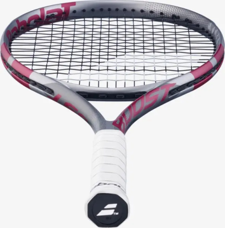 Ракетка для тенниса Babolat BOOST AERO PINK серо-темно-розовая 121267-100