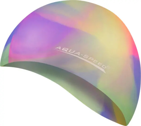 Шапочка для плавания Aqua Speed BUNT разноцветная 113-91