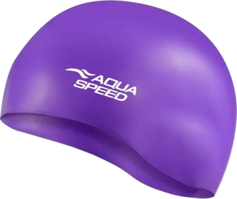 Шапочка для плавания Aqua Speed MONO фиолетовая 111-09