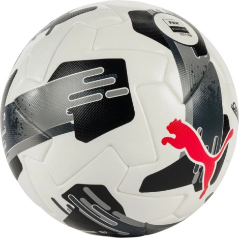 Футбольный мяч Puma ORBITA 2 TB (FIFA QUALITY PRO) бело-черно-красный Размер 5 084323-02
