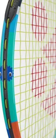 Ракетка для тенниса детская Yonex JUNIOR 26 голубо-зелено-оранжевая 02YJ26G blue