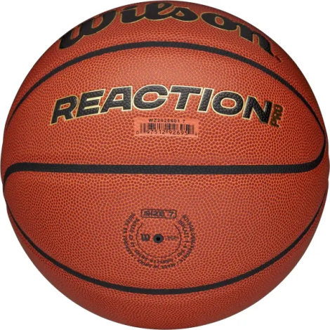 Баскетбольний м'яч Wilson REACTION PRO коричневий Розмір 7 WZ2026601XB7