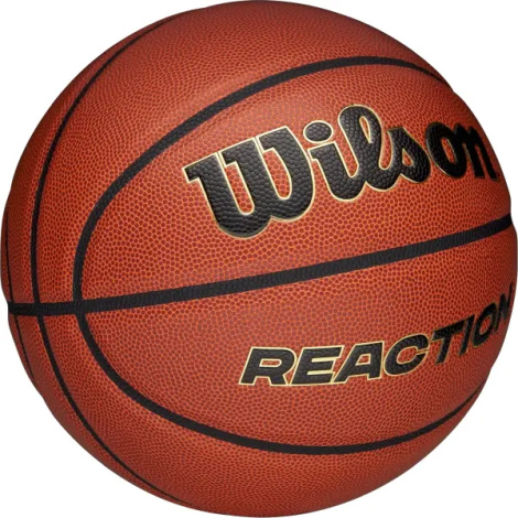 Баскетбольный мяч Wilson REACTION PRO коричневый Размер 5 WZ2026601XB5