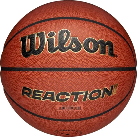Баскетбольный мяч Wilson REACTION PRO коричневый Размер 5 WZ2026601XB5