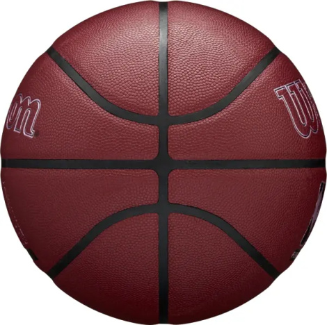 Баскетбольный мяч Wilson NBA FORGE PLUS MAROON бордовый Размер 7 WZ2016802XB7