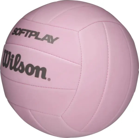 Волейбольний м'яч Wilson SOFT PLAY світло-рожевий Розмір 5 WV4008805XBOF
