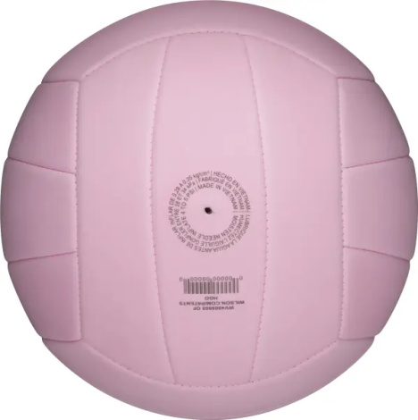 Волейбольний м'яч Wilson SOFT PLAY світло-рожевий Розмір 5 WV4008805XBOF