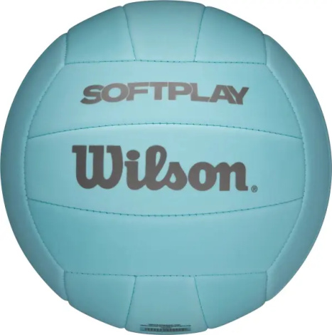 Волейбольный мяч Wilson SOFT PLAY голубой Размер 5 WV4008802XBOF