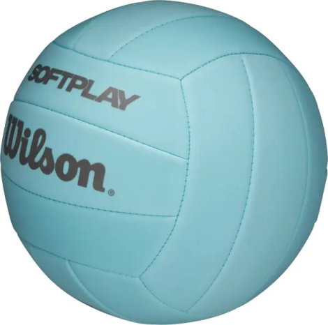 Волейбольный мяч Wilson SOFT PLAY голубой Размер 5 WV4008802XBOF