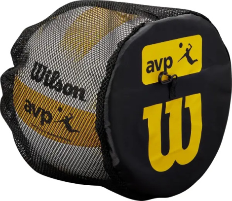 Сітка для волейбольного м'яча Wilson VOLLEYBALL SINGLE BALL BAG чорна WTH152190R