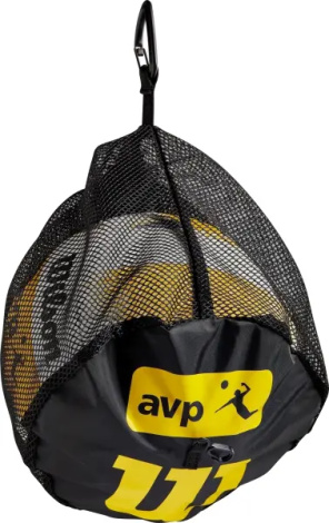 Сітка для волейбольного м'яча Wilson VOLLEYBALL SINGLE BALL BAG чорна WTH152190R