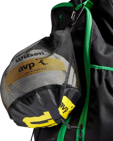 Сітка для волейбольного м'яча Wilson VOLLEYBALL SINGLE BALL BAG чорна WTH152190R