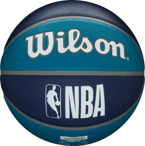 Баскетбольний м'яч Wilson NBA TEAM TRIBUTE CHARLOTTE HORNETS синьо-темно-синій Розмір 7 WTB1300XBCHA
