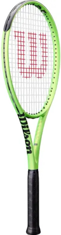 Ракетка для тенісу Wilson BLADE FEEL 105 RXT салатово-чорна WR197710