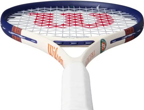 Ракетка для тенісу Wilson ROLAND-GARROS 2026 TRIUMPH темно-синьо-біла WR193110