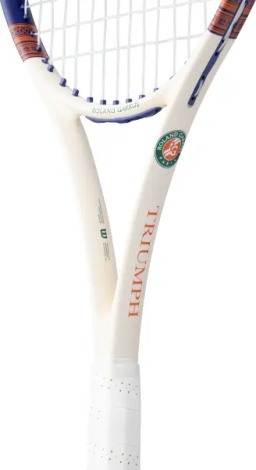 Ракетка для тенісу Wilson ROLAND-GARROS 2026 TRIUMPH темно-синьо-біла WR193110