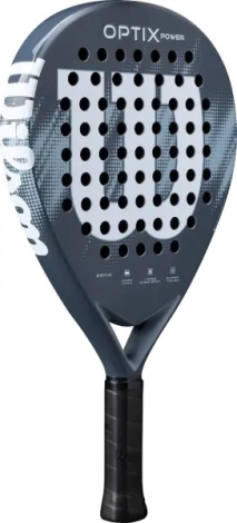 Ракетка для падл-тенісу Wilson OPTIX V2 POWER GRIP2 димчасто-темно-синя WR190821U2