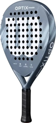 Ракетка для падл-тенісу Wilson OPTIX V2 POWER GRIP2 димчасто-темно-синя WR190821U2