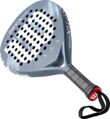 Ракетка для падл-тенісу Wilson OPTIX V2 POWER GRIP2 димчасто-темно-синя WR190821U2