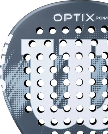 Ракетка для падл-тенісу Wilson OPTIX V2 POWER GRIP2 димчасто-темно-синя WR190821U2