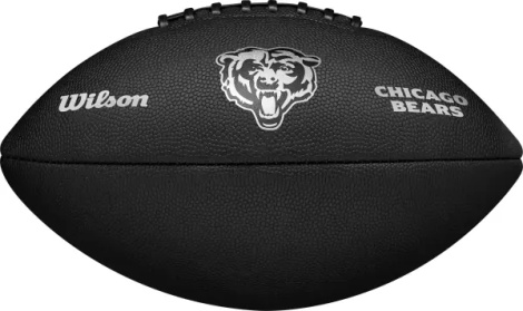 Мяч для американского футбола Wilson NFL TEAM METALLIC PREMIERE CH OF черный Размер 9 WF4015806XBOF