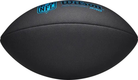 Мяч для американского футбола Wilson NFL IGNITION PRO ECO черно-голубой Размер 9 WF3011102XBOF