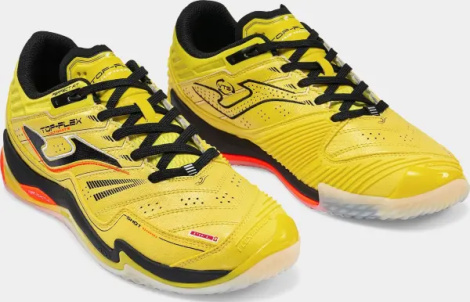 Футзалки (бампы) Joma TOP FLEX ULTIMATE желто-черно-оранжевые TFUS2628IN