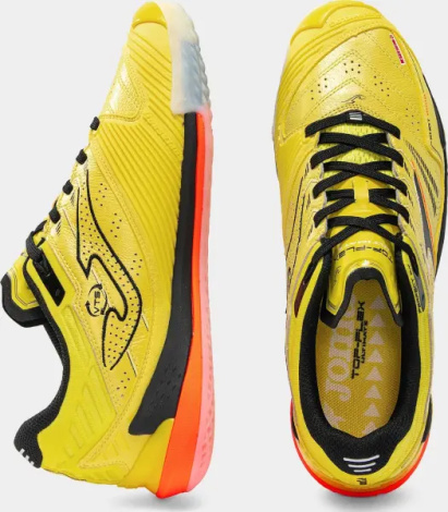 Футзалки (бампы) Joma TOP FLEX ULTIMATE желто-черно-оранжевые TFUS2628IN